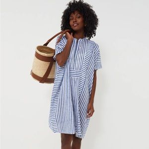 INDIA COLLECTION BY EMERSON FRY
Blue Stripe Emerson Short Caftan